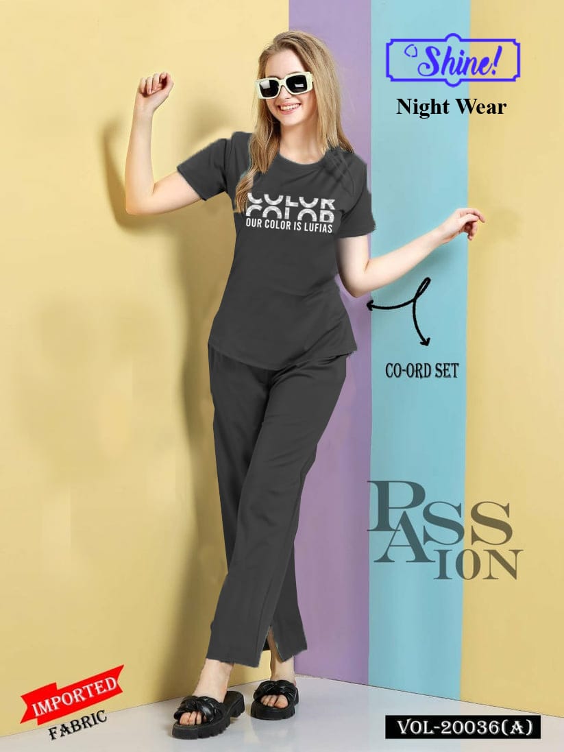 Co-Ord Set Cotton Cool Summer Breeze Night Dress Pajamas