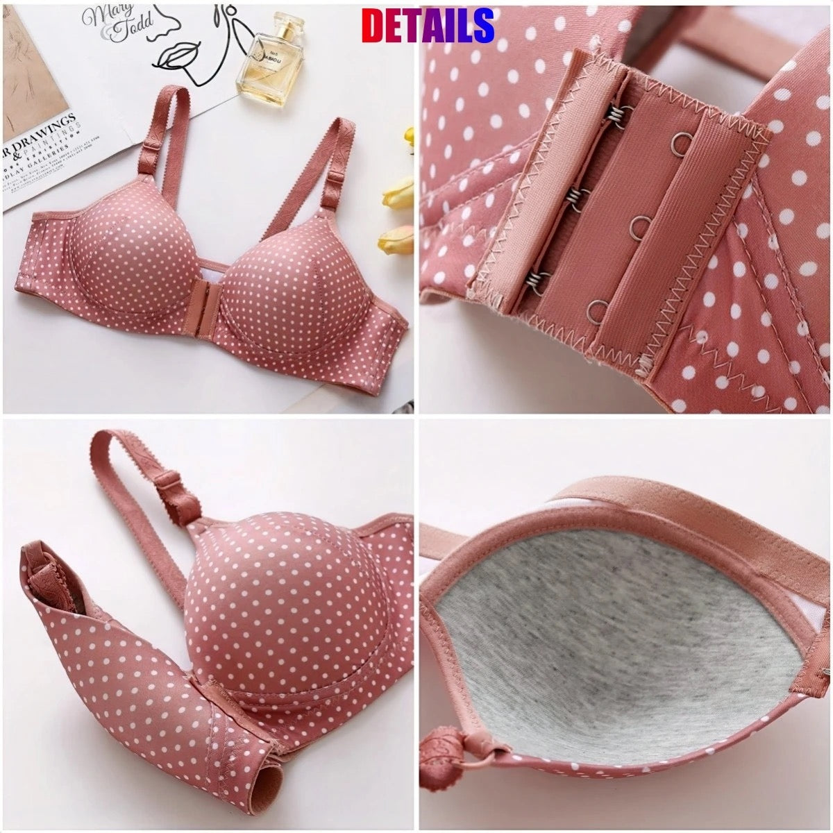Wireless Front Open Bra - Basic