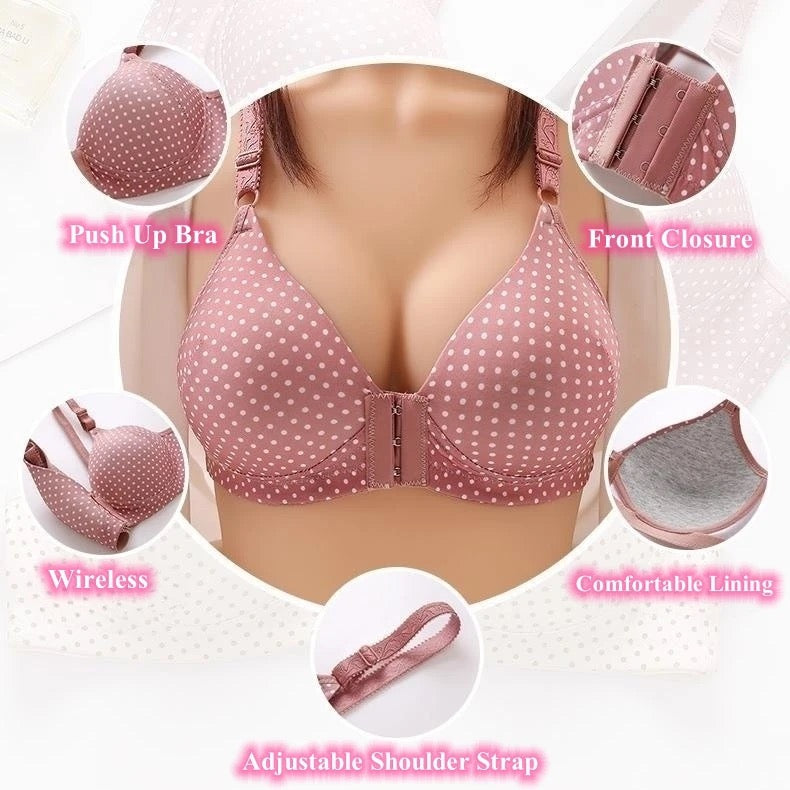 Wireless Front Open Bra - Basic